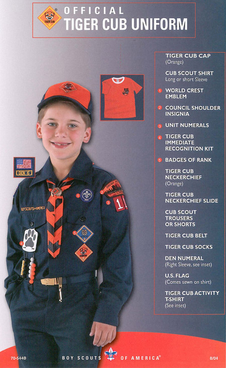 Cub Scout Popcorn Military Patch
